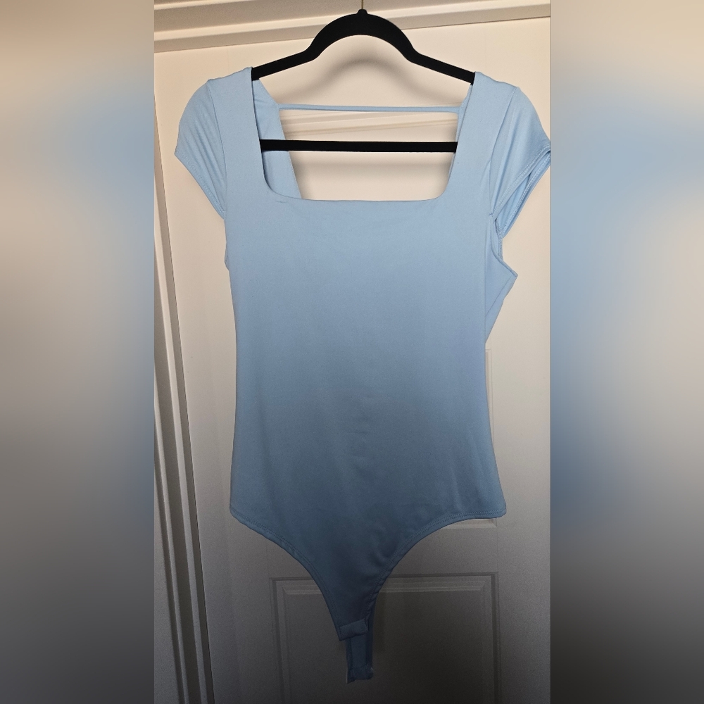 Light Blue Women's Bodysuit